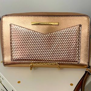 Anne Klein Rose Gold Wristlet